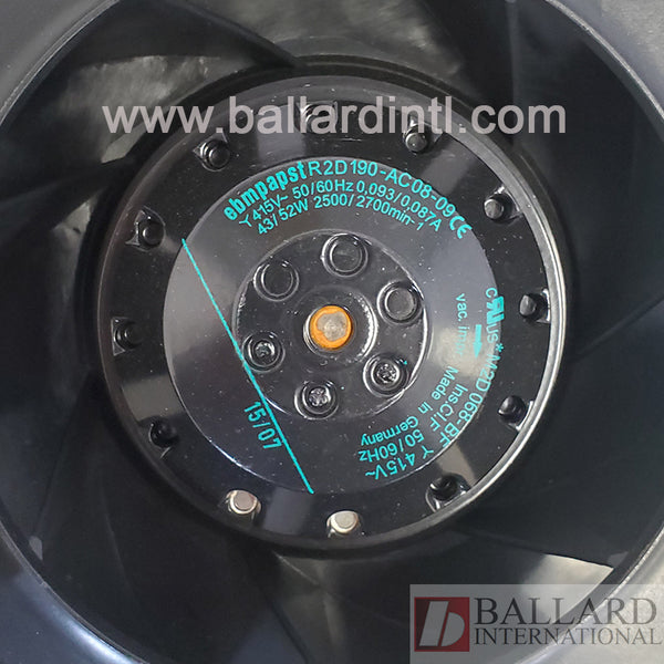 KUKA 00-107-248 Ebm-papst R2D190-AC08-09 KRC2 Controller Fan